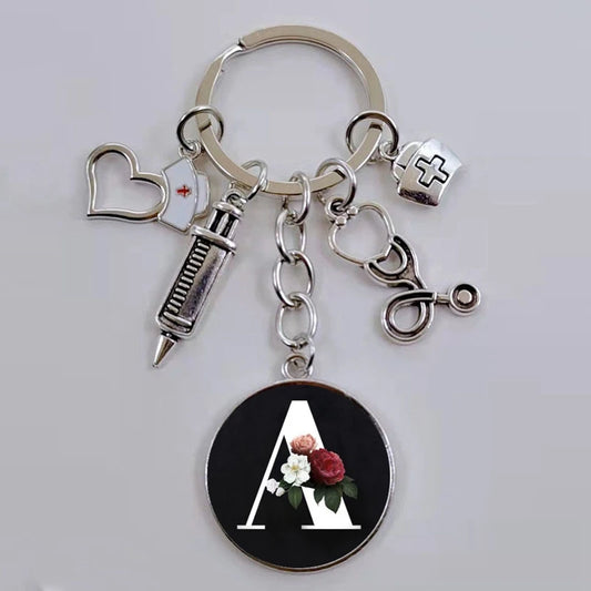 A-Z Charm Keychain (Medical)