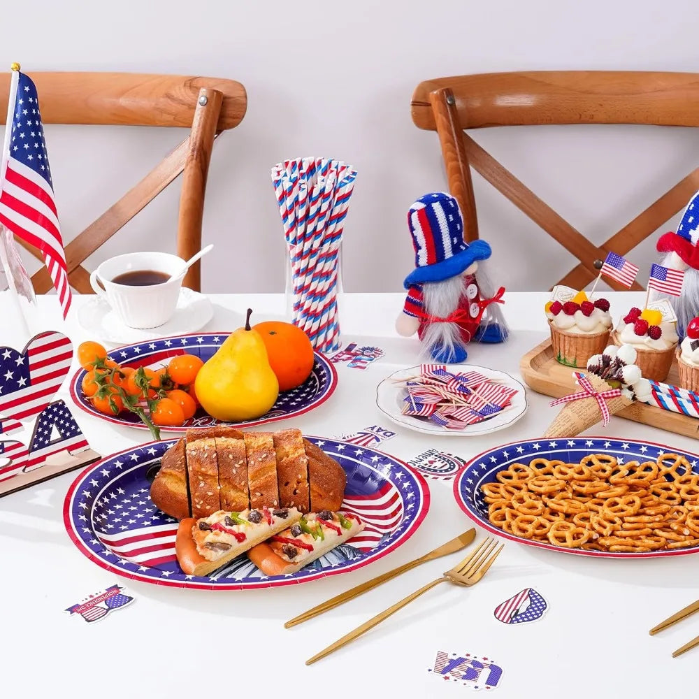 4th of July Disposable Tableware