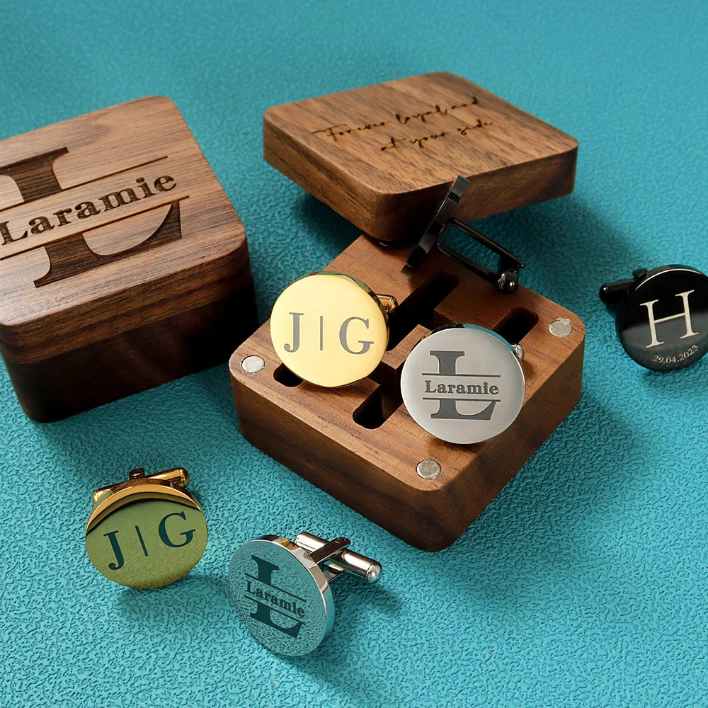 Personalized Wedding Cufflinks