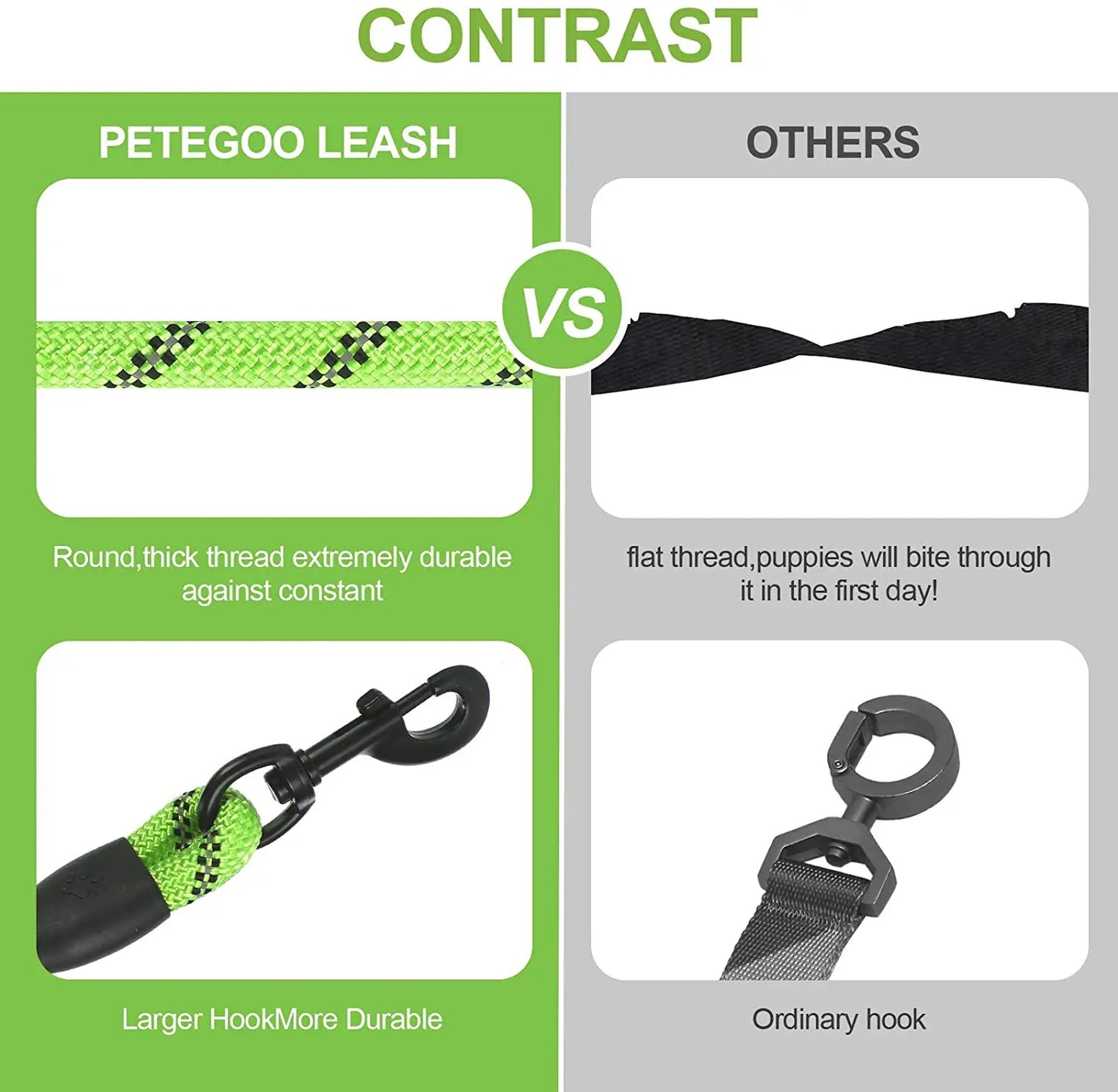 Stay Safe and Stylish: High-Visibility Pet Reflective Leash