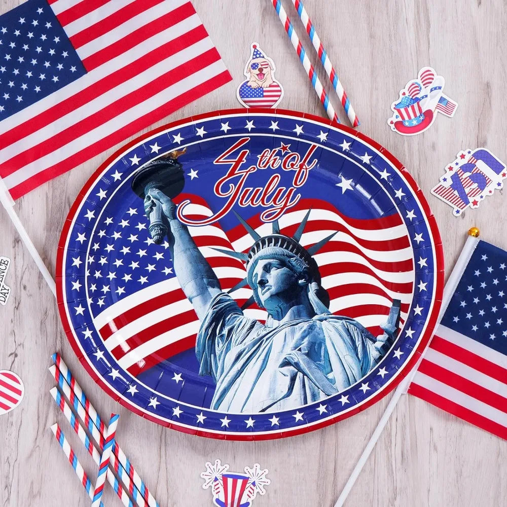 4th of July Disposable Tableware