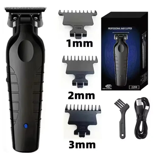 Barber Cordless Hair Trimmer - Rechargeable, Precision Cutting