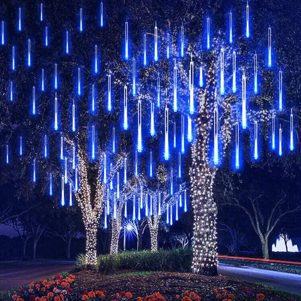 Stunning LED Meteor Shower Rain Lights for Magical Outdoor Decor