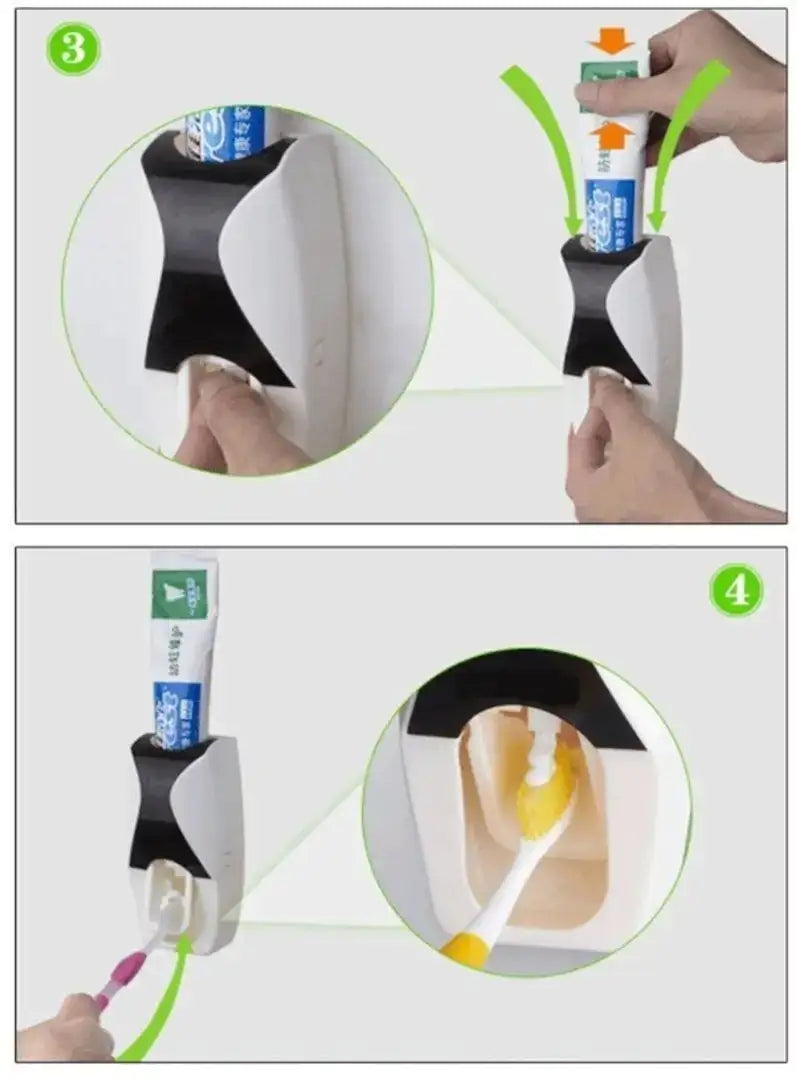 Automatic Toothpaste Dispenser - Hands-Free, Hygienic, and Easy to Use