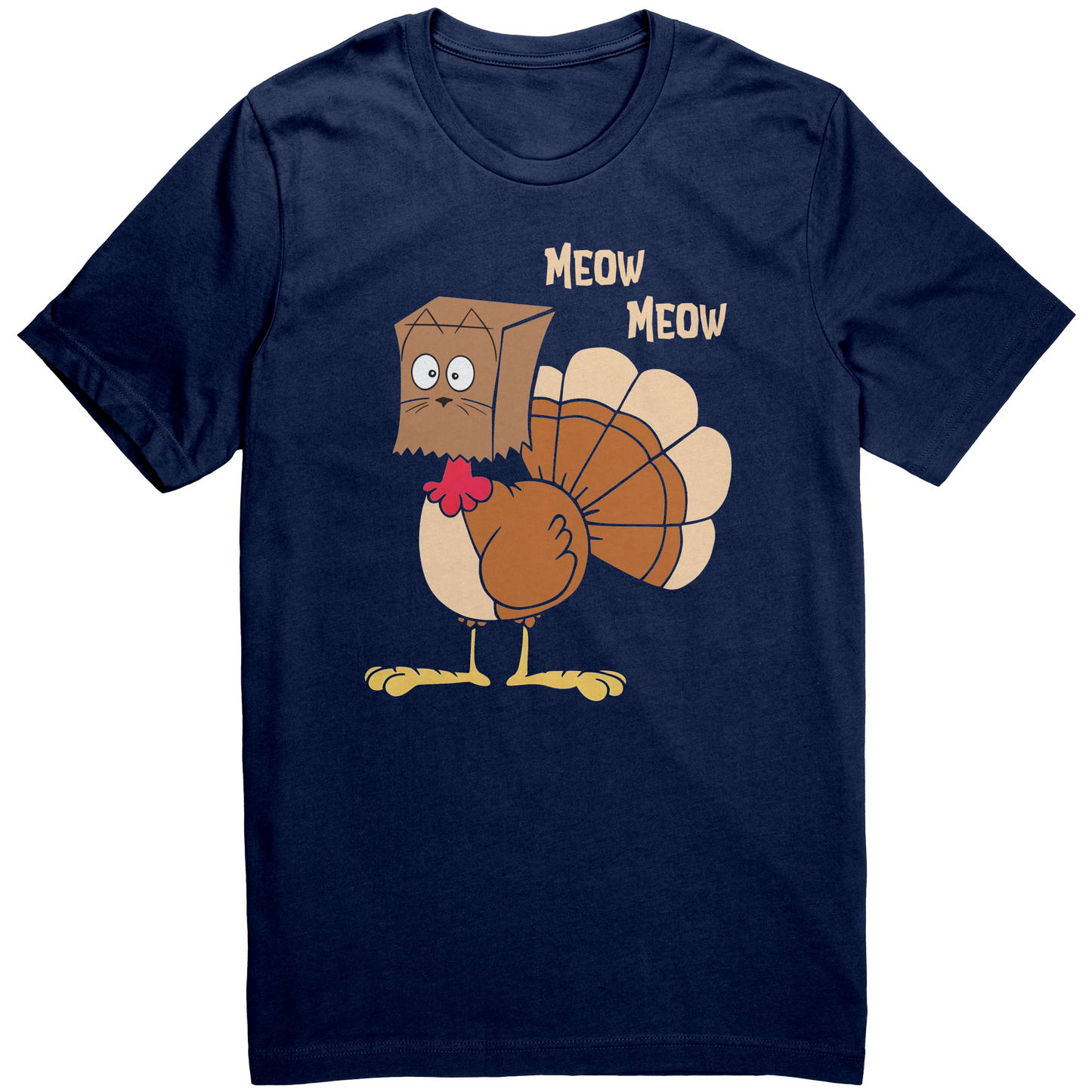 Thanksgiving Cat T-Shirt