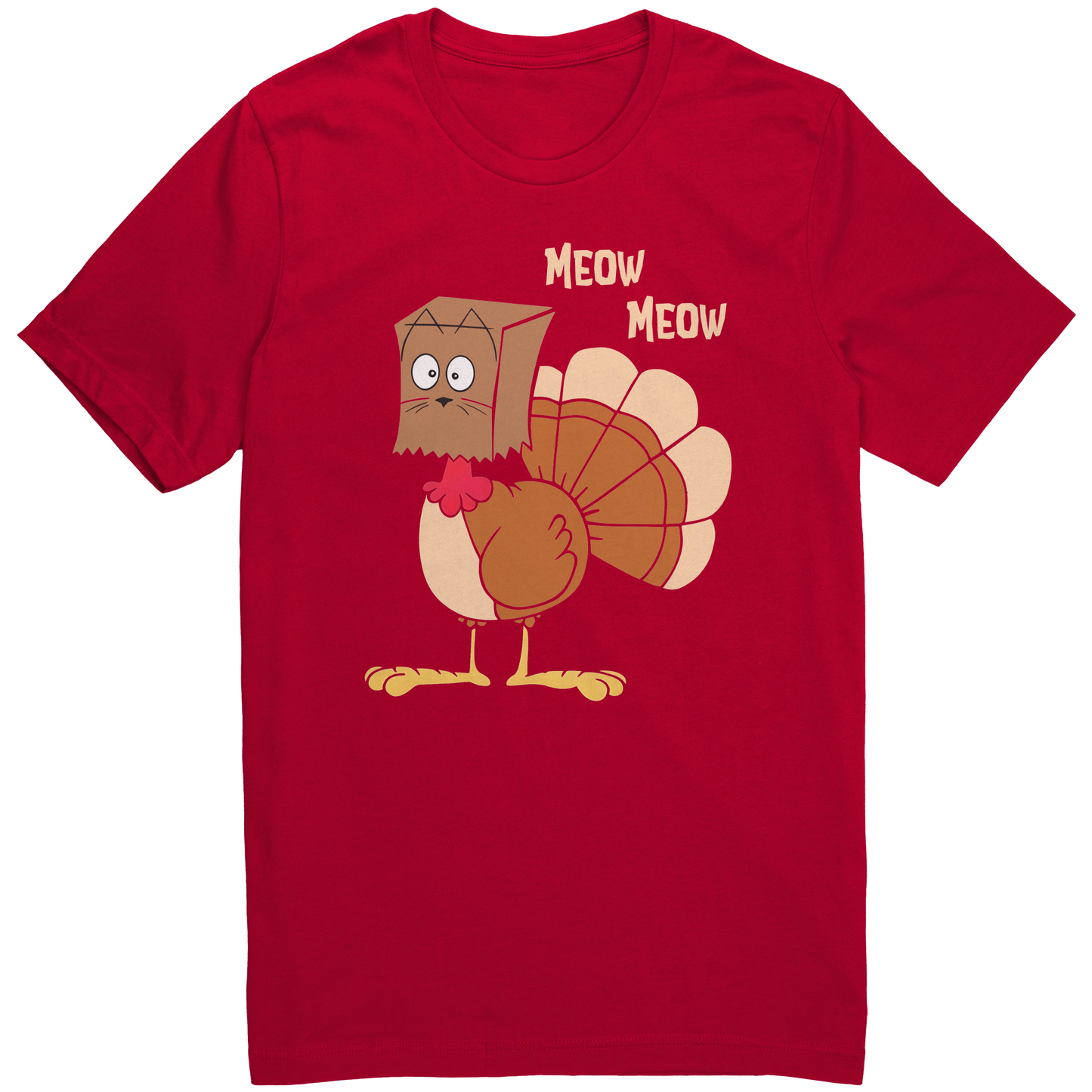 Thanksgiving Cat T-Shirt