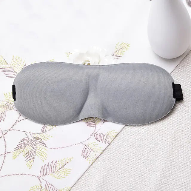 Memory Foam Silk Sleep Mask & Eye Patches for Ultimate Comfort and Relaxation