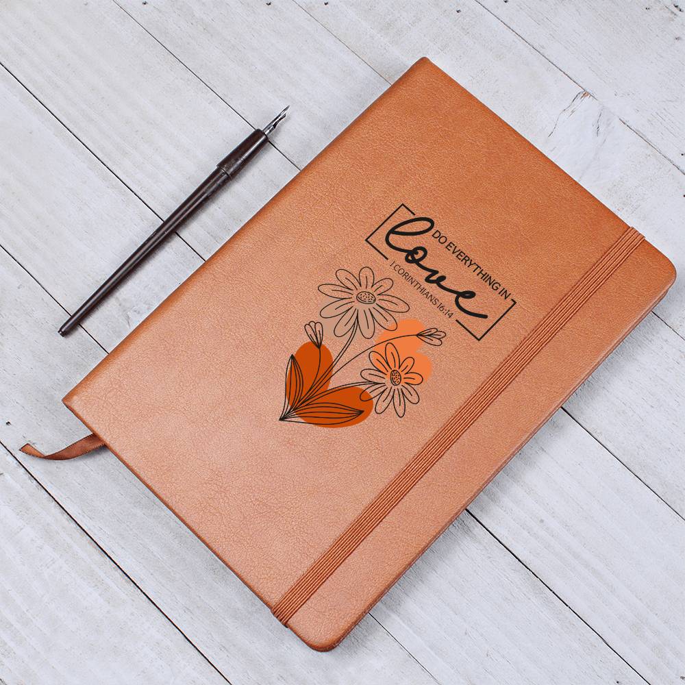 Do Everything in Love (Orange) Journal