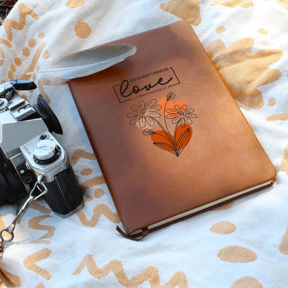 Do Everything in Love (Orange) Journal