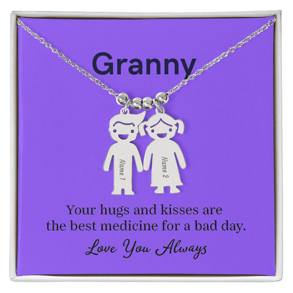 Granny Kids Charm Necklace