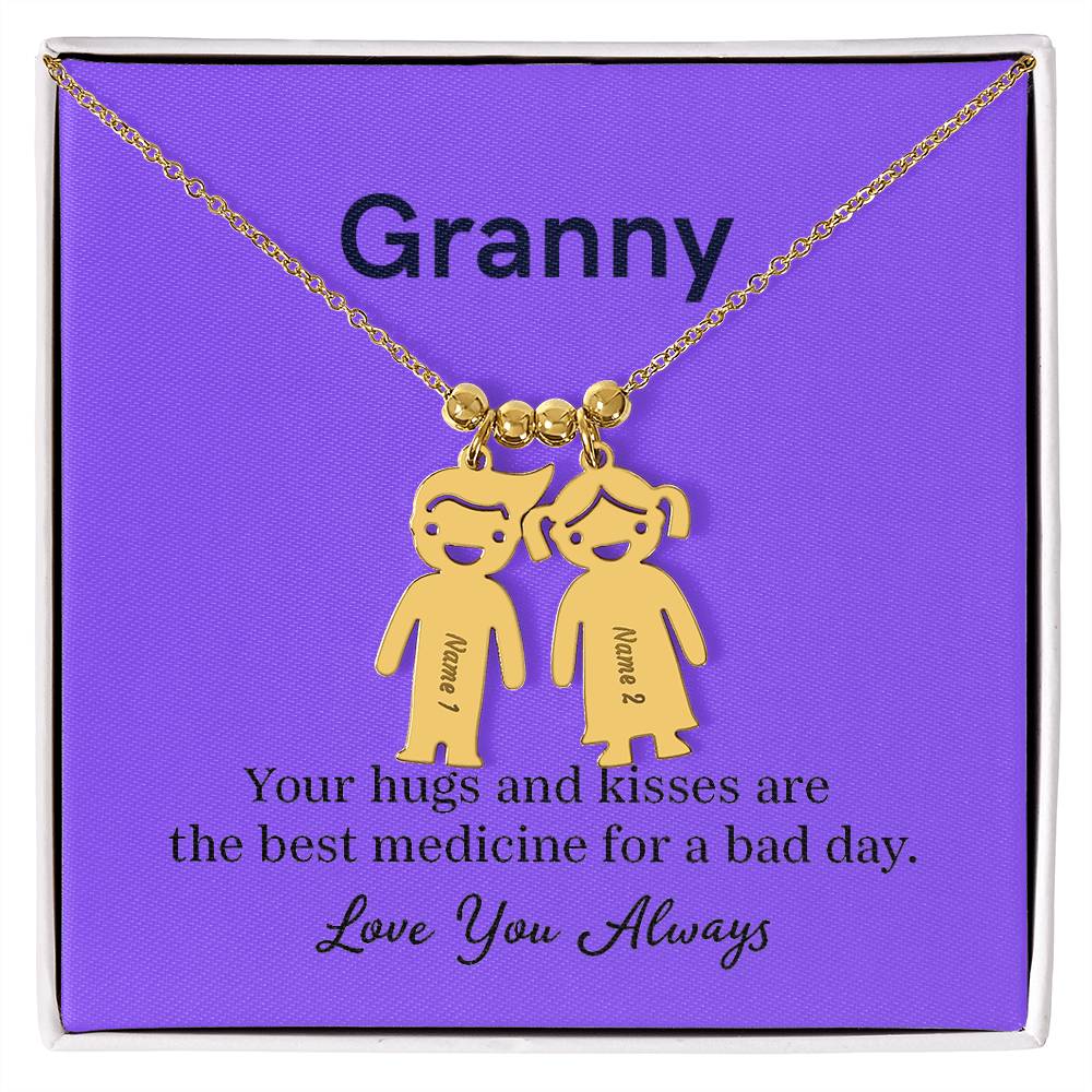 Granny Kids Charm Necklace