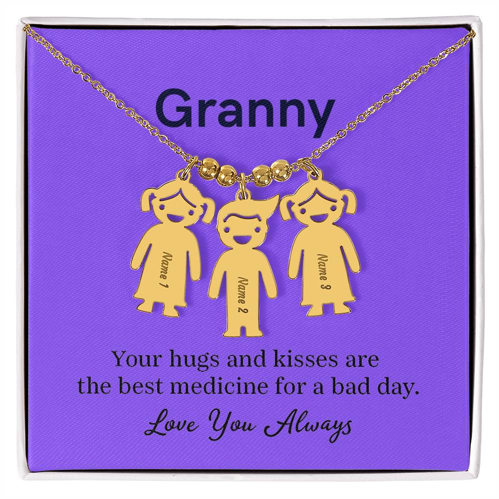 Granny Kids Charm Necklace