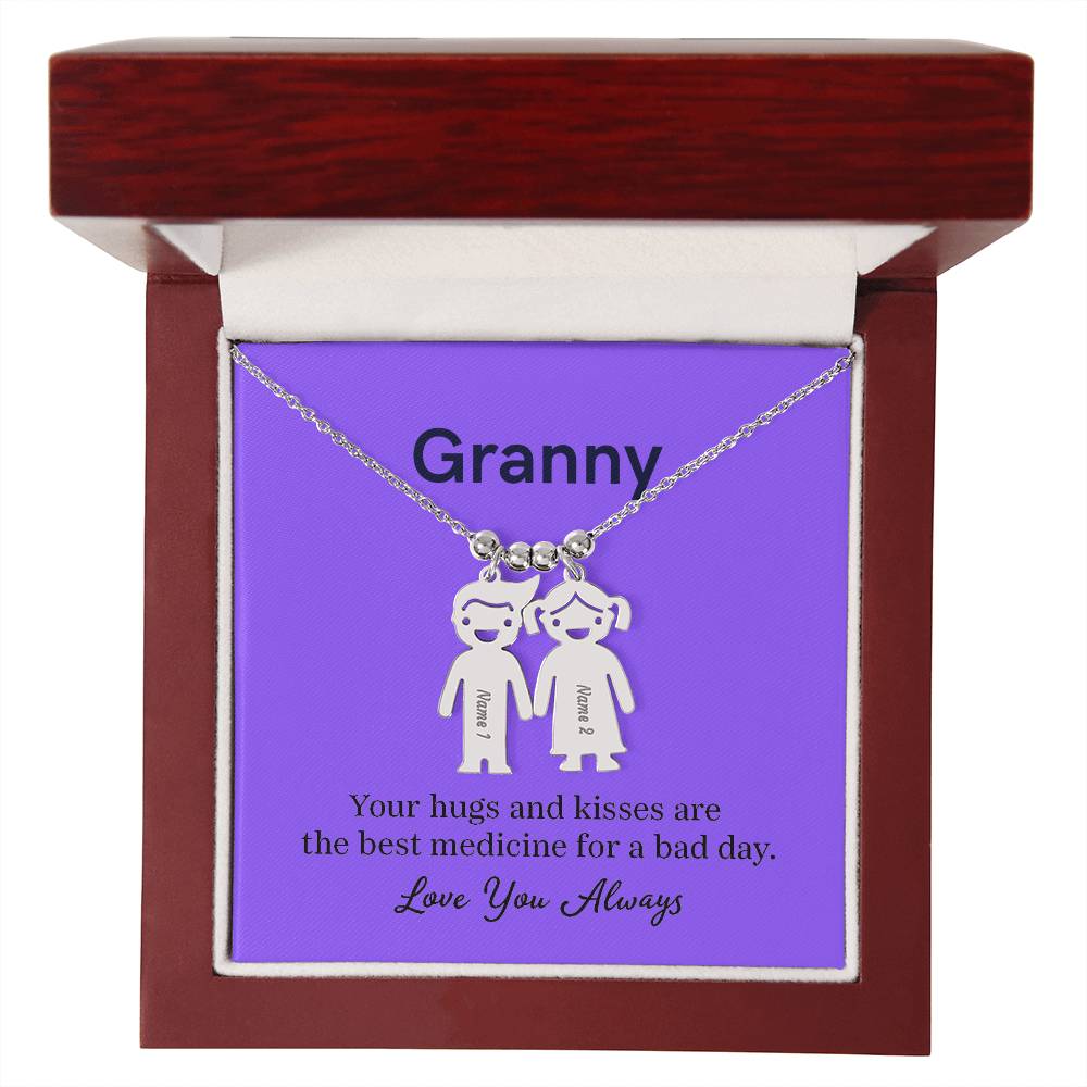 Granny Kids Charm Necklace