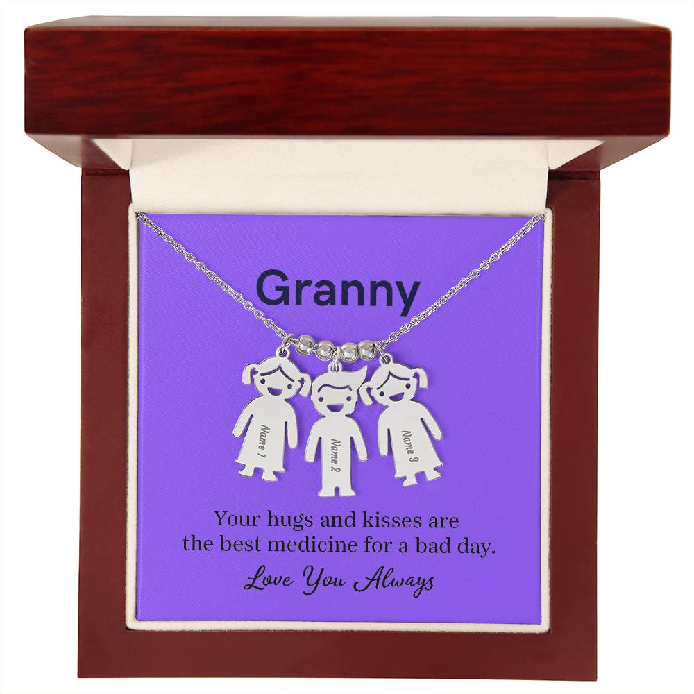 Granny Kids Charm Necklace