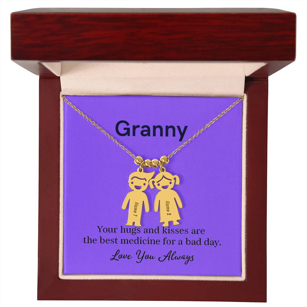 Granny Kids Charm Necklace