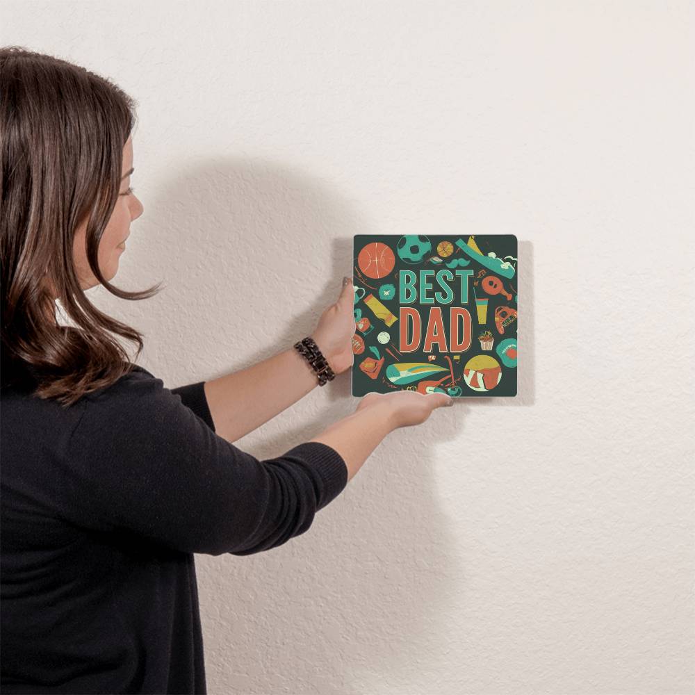 Best Dad Wall Hanging