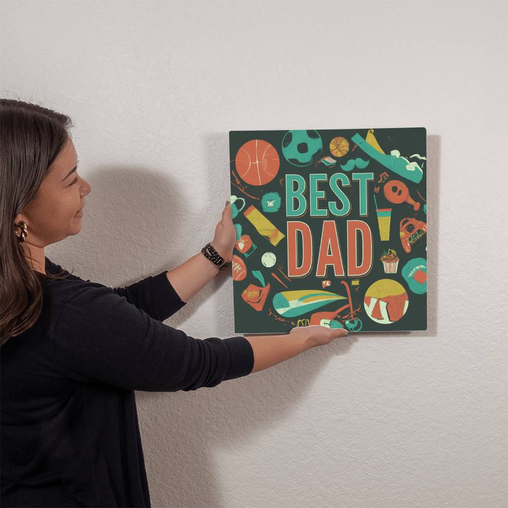 Best Dad Wall Hanging