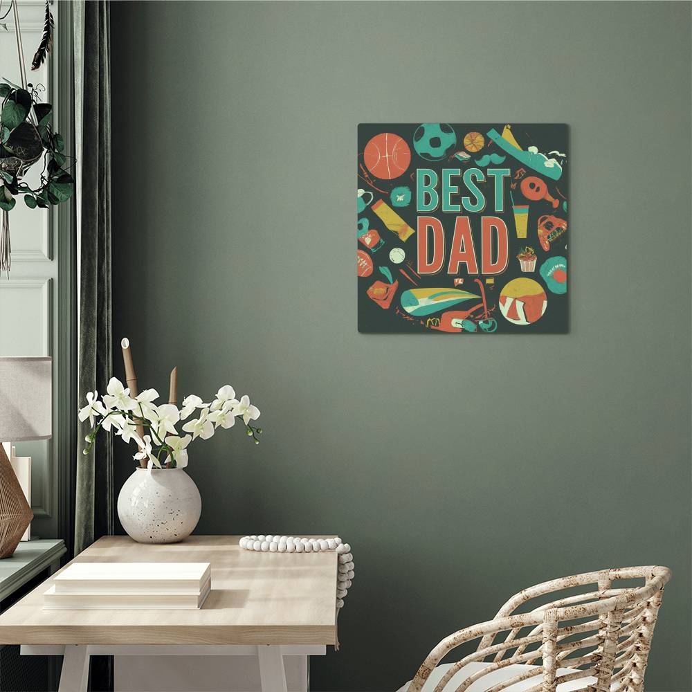 Best Dad Wall Hanging