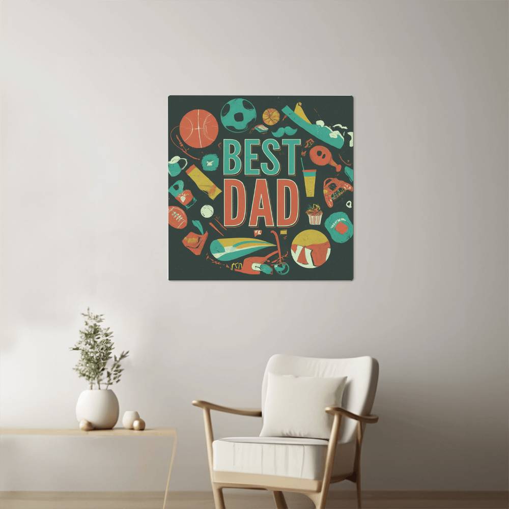 Best Dad Wall Hanging