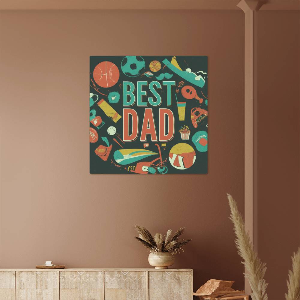 Best Dad Wall Hanging