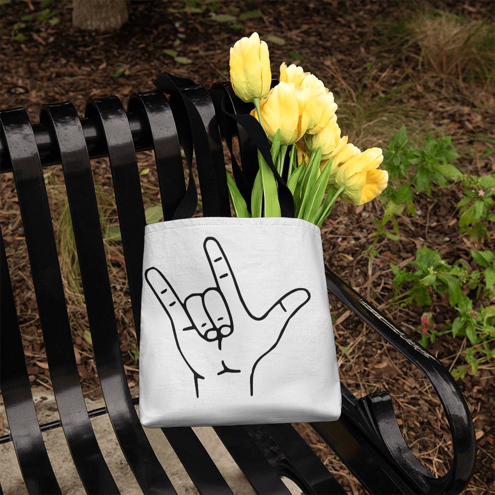 ILY ASL Tote Bag