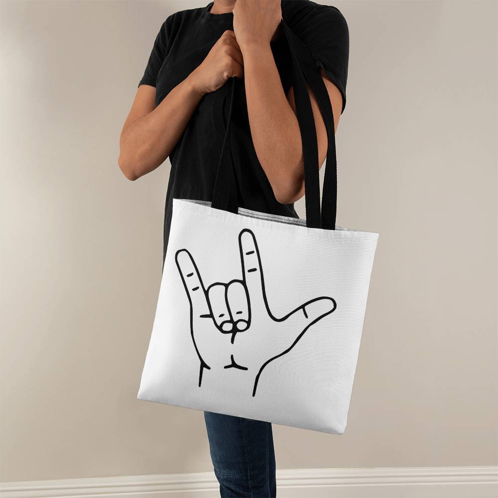 ILY ASL Tote Bag