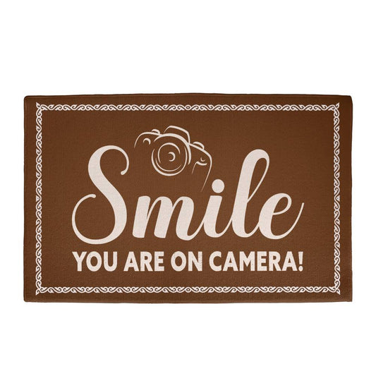 Welcome Mat - Smile You Are On Camera