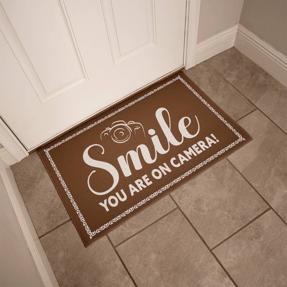 Welcome Mat - Smile You Are On Camera