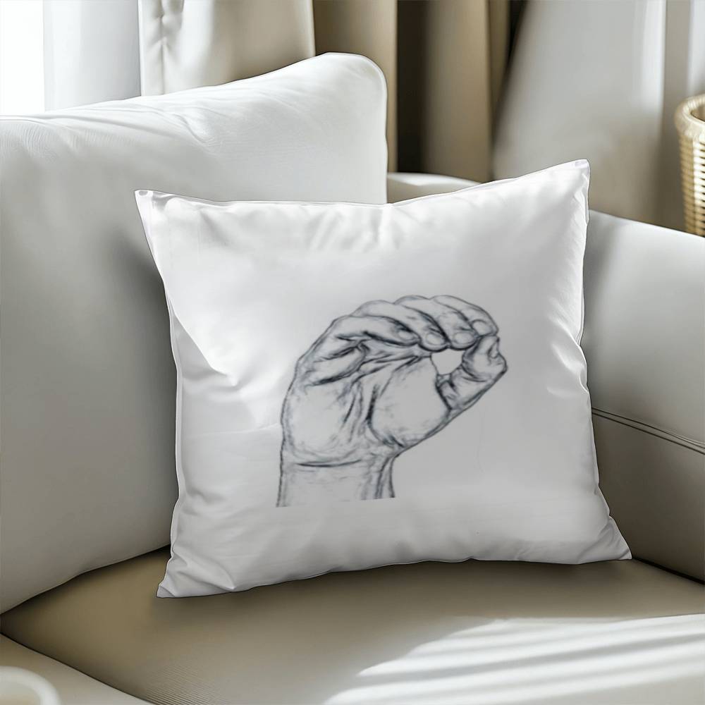 O Pillow cover with Insert