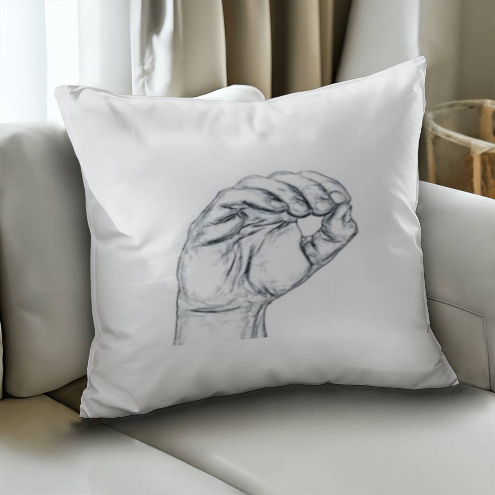 O Pillow cover with Insert