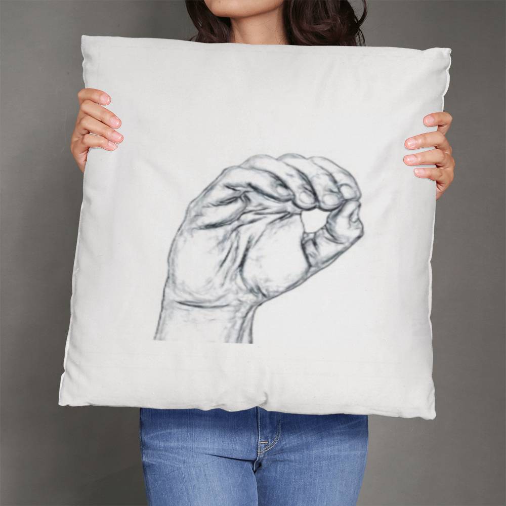 O Pillow cover with Insert