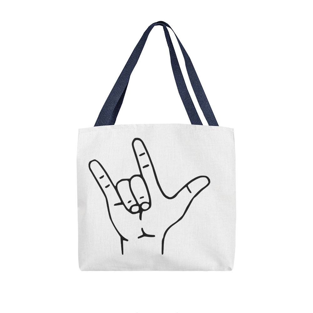 ILY ASL Tote Bag