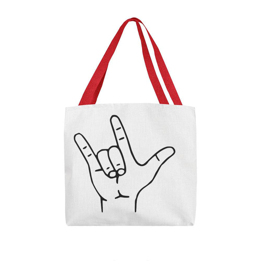 ILY ASL Tote Bag