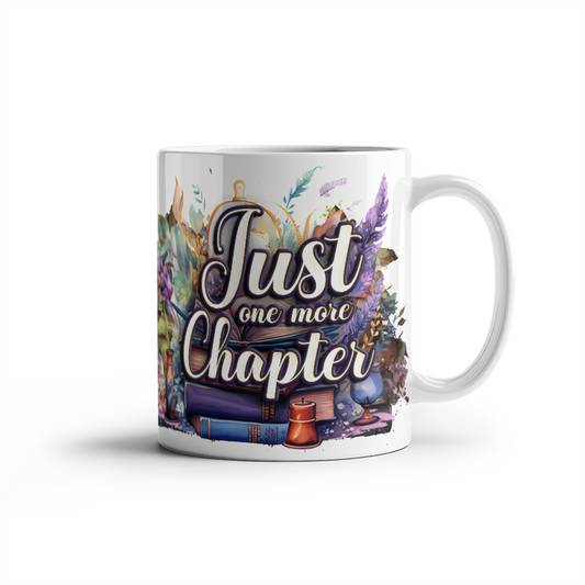 Just One More Chapter Mug