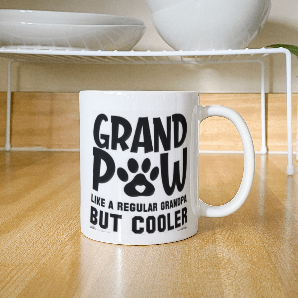 Bear and GrandPaw Like a Regular Grandpa But Cooler Personalized Mug