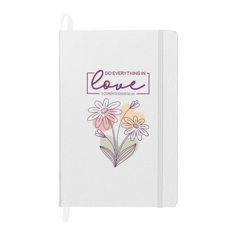 Do Everything in Love (White) Ambassador Bound Journal