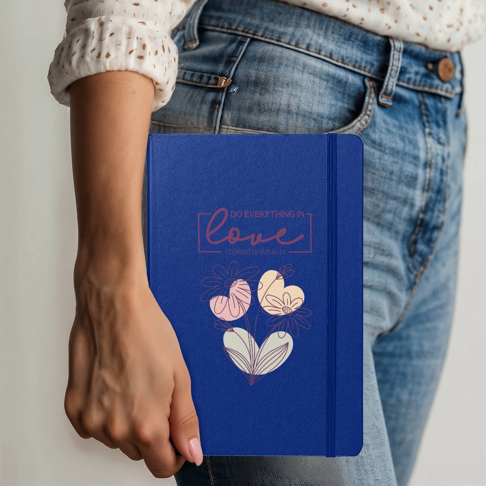 Do Everything in Love (White) Ambassador Bound Journal