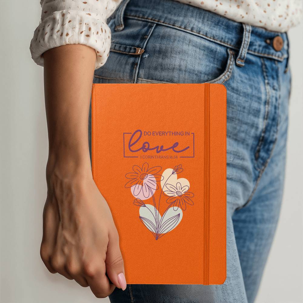 Do Everything in Love (White) Ambassador Bound Journal