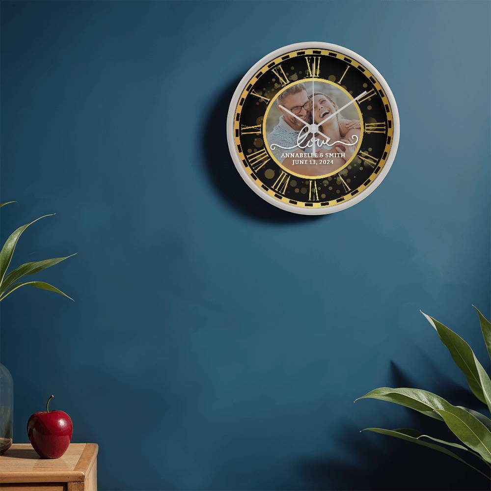 Timeless Love: A Beautiful Anniversary Clock for Cherished Moments ❤️🕰️