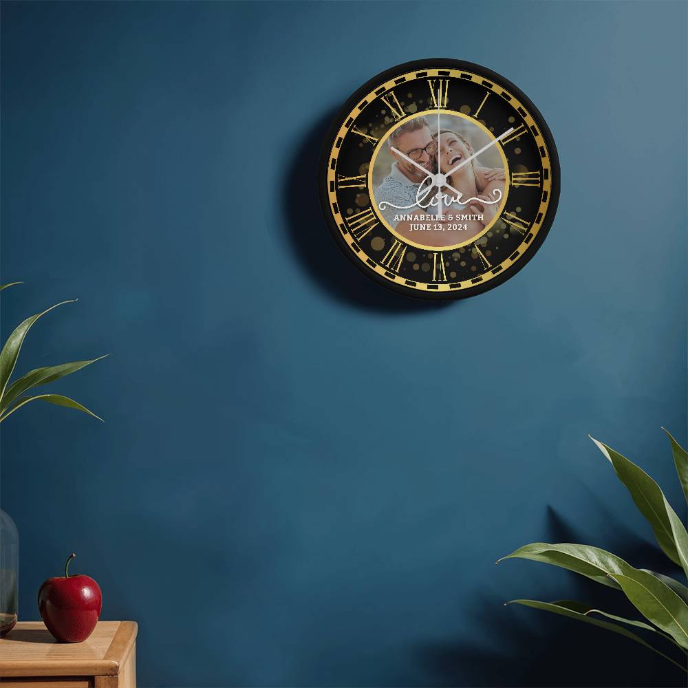 Timeless Love: A Beautiful Anniversary Clock for Cherished Moments ❤️🕰️