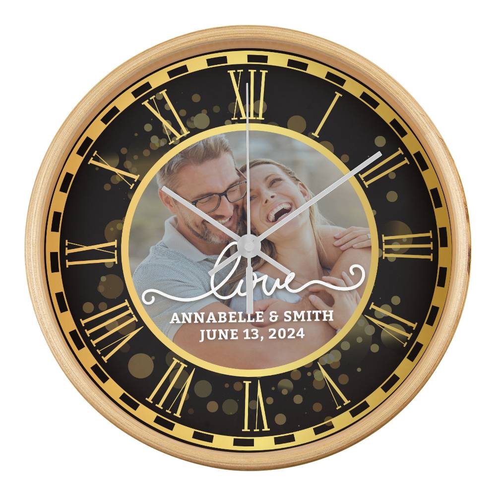 Timeless Love: A Beautiful Anniversary Clock for Cherished Moments ❤️🕰️