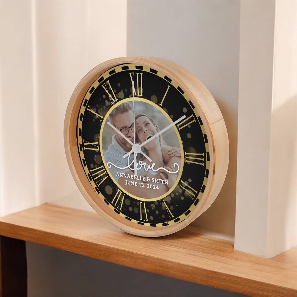 Timeless Love: A Beautiful Anniversary Clock for Cherished Moments ❤️🕰️