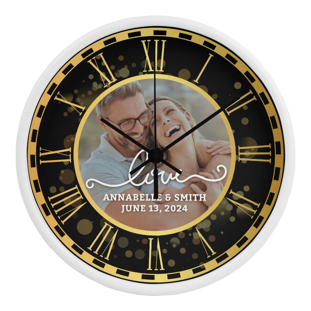 Timeless Love: A Beautiful Anniversary Clock for Cherished Moments ❤️🕰️