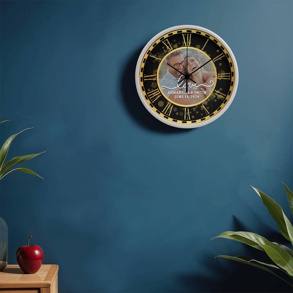 Timeless Love: A Beautiful Anniversary Clock for Cherished Moments ❤️🕰️