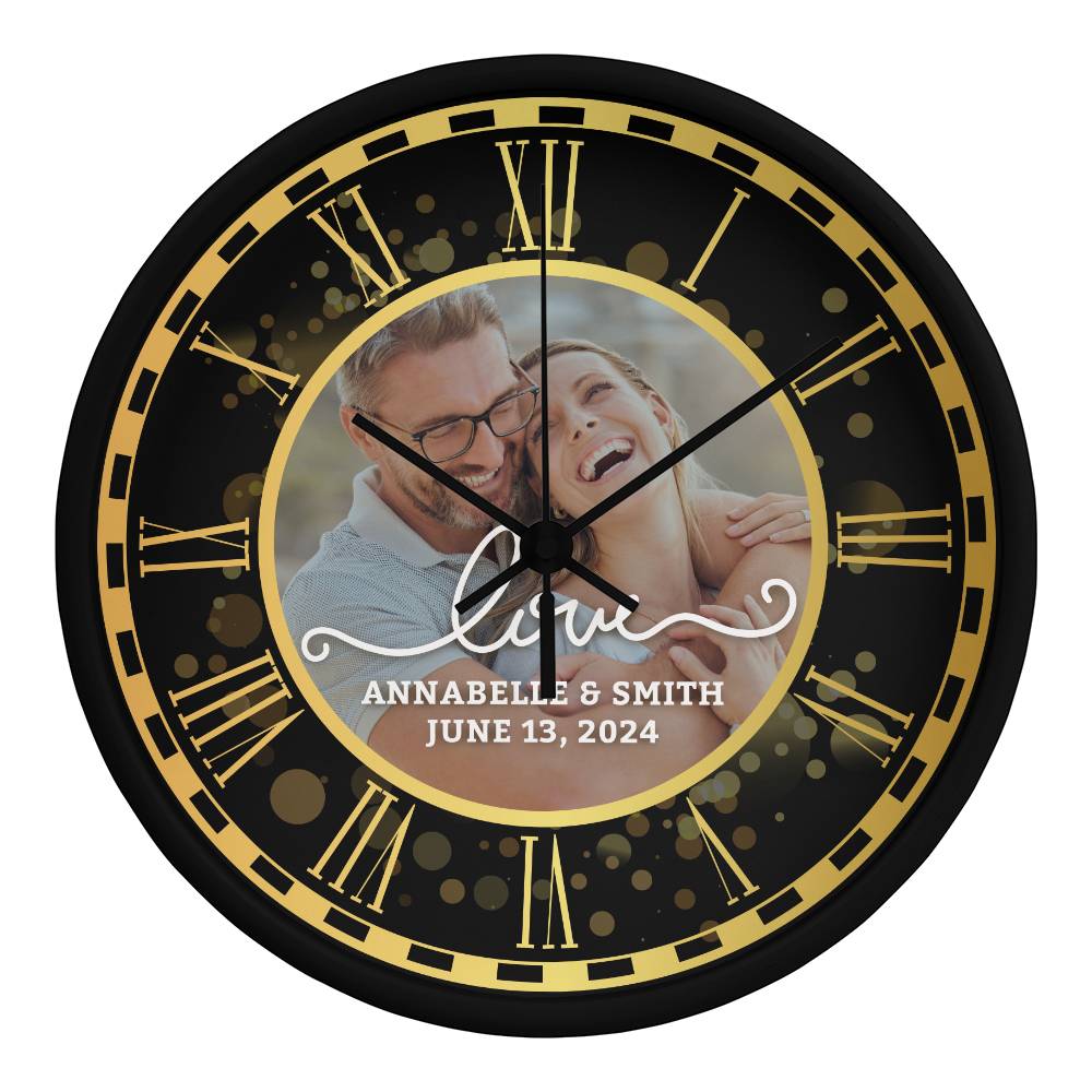 Timeless Love: A Beautiful Anniversary Clock for Cherished Moments ❤️🕰️