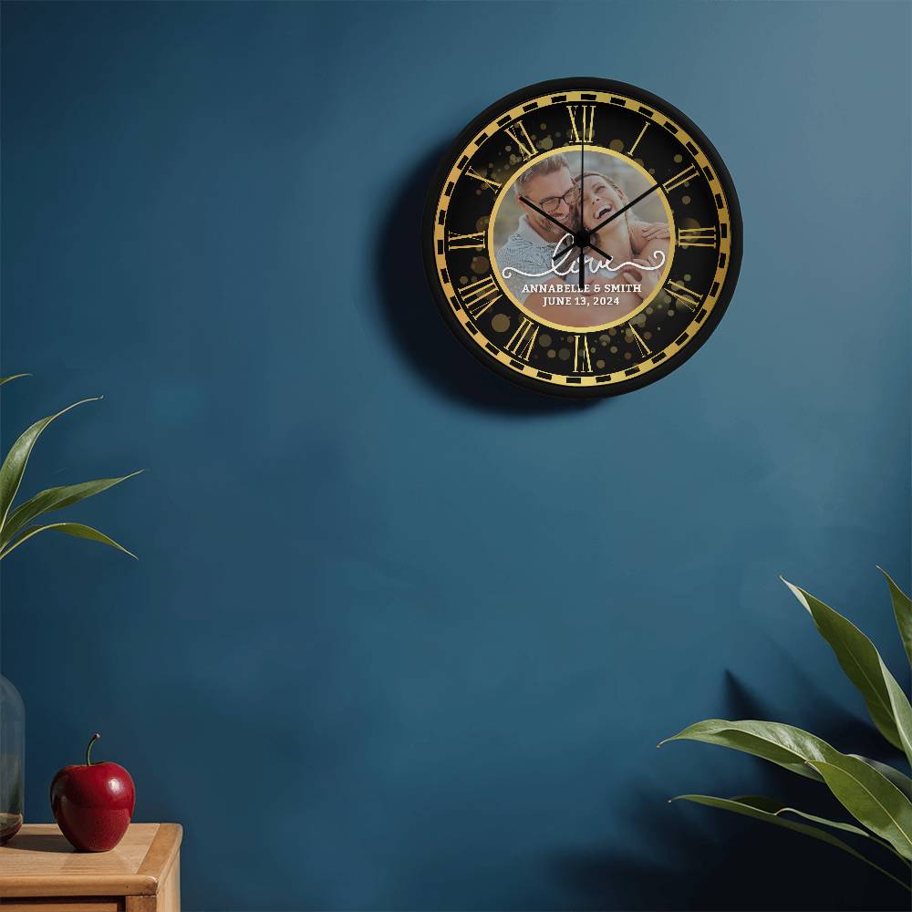 Timeless Love: A Beautiful Anniversary Clock for Cherished Moments ❤️🕰️