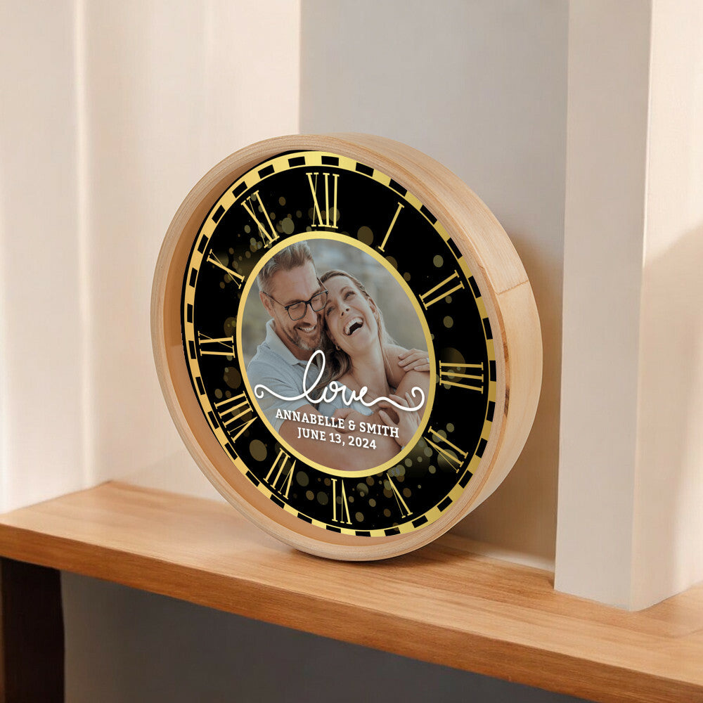 Timeless Love: A Beautiful Anniversary Clock for Cherished Moments ❤️🕰️