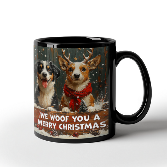 We Woof You a Merry Christmas Mug