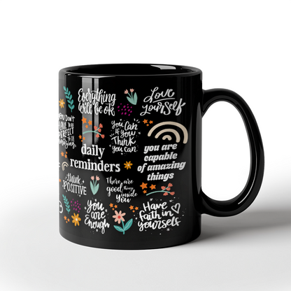 Positive Verbs Mug