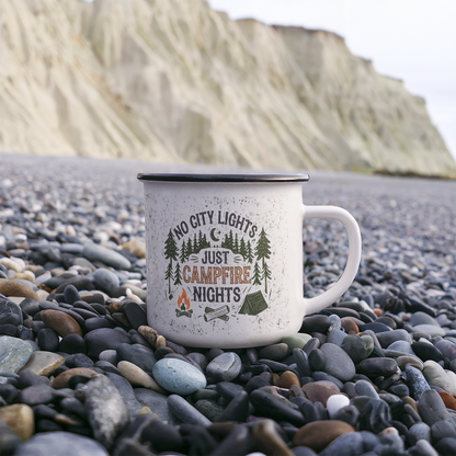 No City Limits Enamel Camping Mug